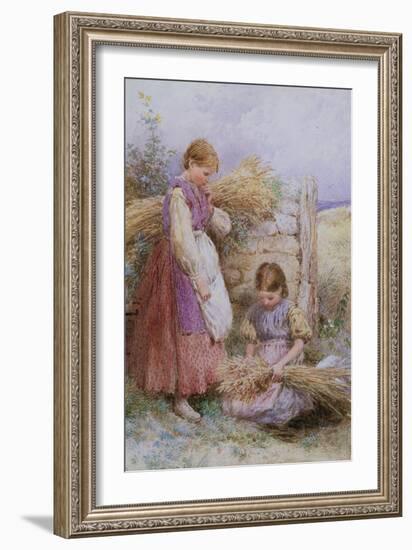 The Young Gleaners-Myles Birket Foster-Framed Giclee Print