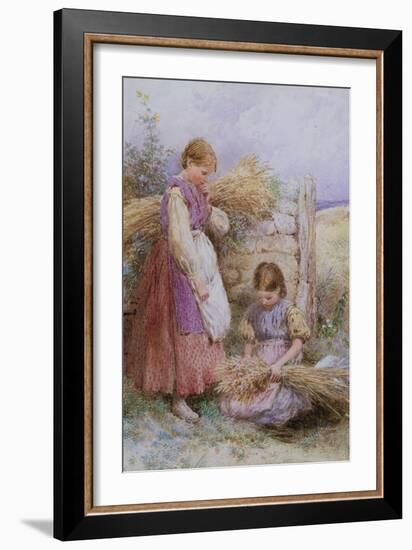 The Young Gleaners-Myles Birket Foster-Framed Giclee Print