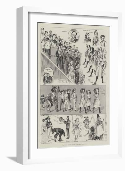 The Young Helpers' League at the Royal Albert Hall-Ralph Cleaver-Framed Giclee Print