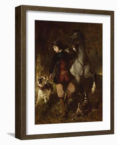 The Young Horseman-Alfred De Dreux-Framed Giclee Print