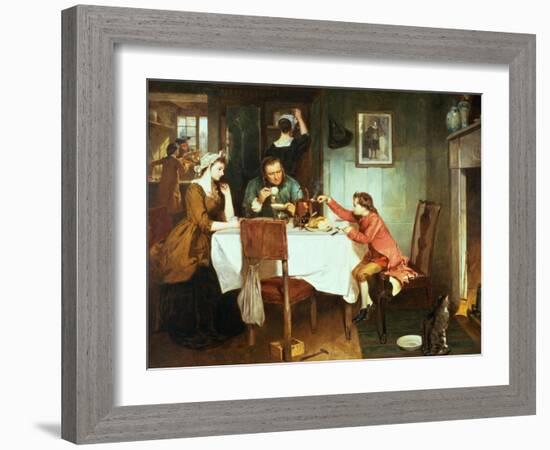 The Young James Watt Playing with Steam-Marcus Stone-Framed Giclee Print