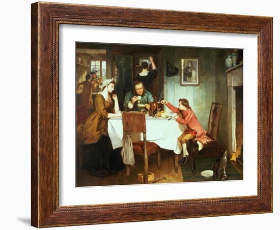 The Young James Watt Playing with Steam-Marcus Stone-Framed Giclee Print