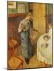 The Young Maid, 1882-Camille Pissarro-Mounted Giclee Print