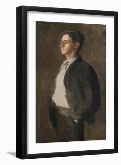 The Young Man (Portrait of Kern Dodge) C.1898-1902 (Oil on Canvas)-Thomas Cowperthwait Eakins-Framed Giclee Print