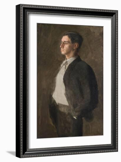 The Young Man (Portrait of Kern Dodge) C.1898-1902 (Oil on Canvas)-Thomas Cowperthwait Eakins-Framed Giclee Print