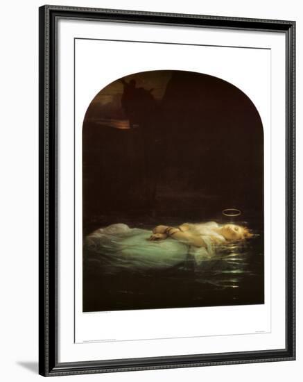 The Young Martyr, 1855-Paul Delaroche-Framed Art Print