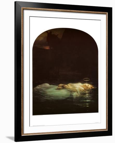 The Young Martyr, 1855-Paul Delaroche-Framed Art Print