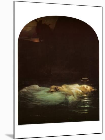 The Young Martyr, 1855-Paul Delaroche-Mounted Art Print