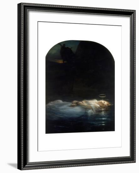 The Young Martyr, 1855-Paul Delaroche-Framed Giclee Print