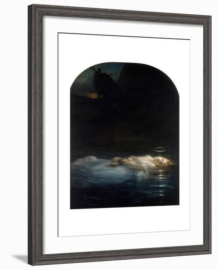 The Young Martyr, 1855-Paul Delaroche-Framed Giclee Print