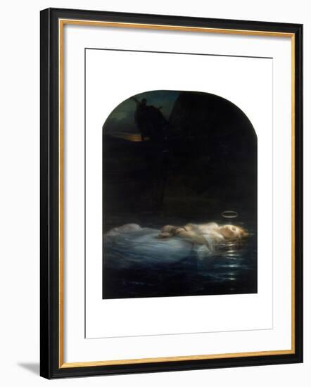 The Young Martyr, 1855-Paul Delaroche-Framed Giclee Print