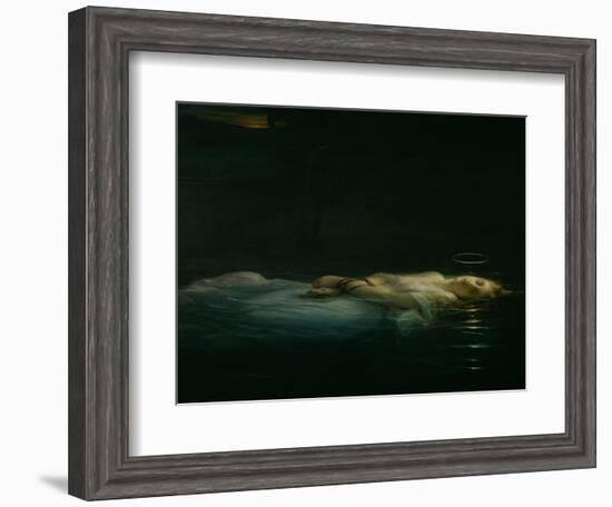 The Young Martyr, 1855-Hippolyte Delaroche-Framed Giclee Print