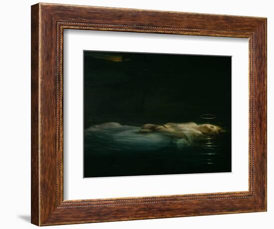 The Young Martyr, 1855-Hippolyte Delaroche-Framed Giclee Print