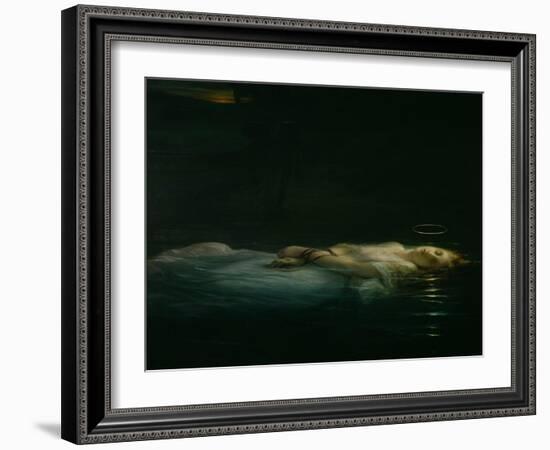 The Young Martyr, 1855-Hippolyte Delaroche-Framed Giclee Print