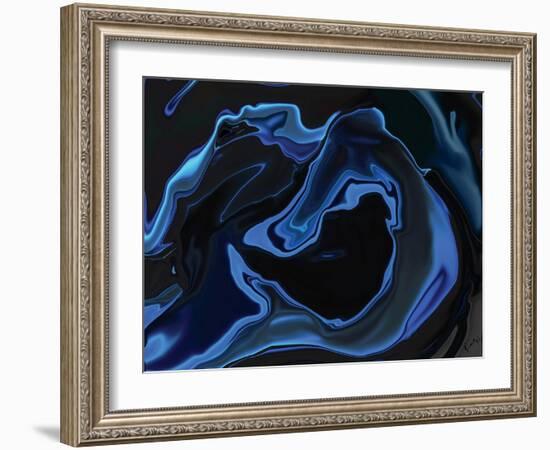 The Young Mermaid-Rabi Khan-Framed Art Print