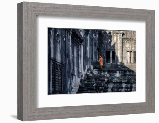 The Young Monk-Gloria Salgado Gispert-Framed Photographic Print