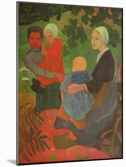 The Young Mothers, 1891-Paul Serusier-Mounted Giclee Print
