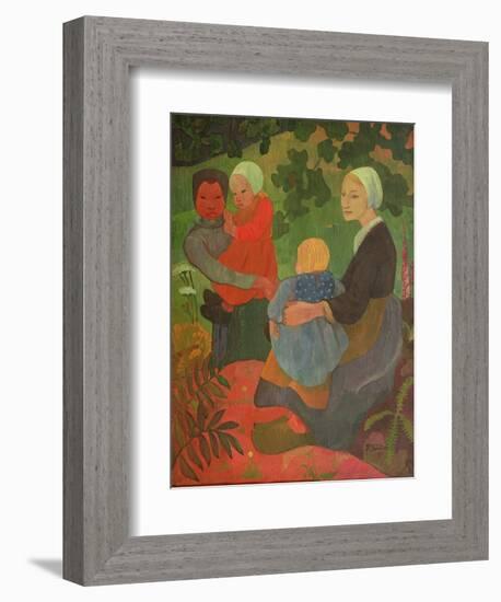 The Young Mothers, 1891-Paul Serusier-Framed Giclee Print