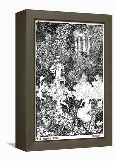 The Young Pan - Stage One, C1920-W Heath Robinson-Framed Premier Image Canvas