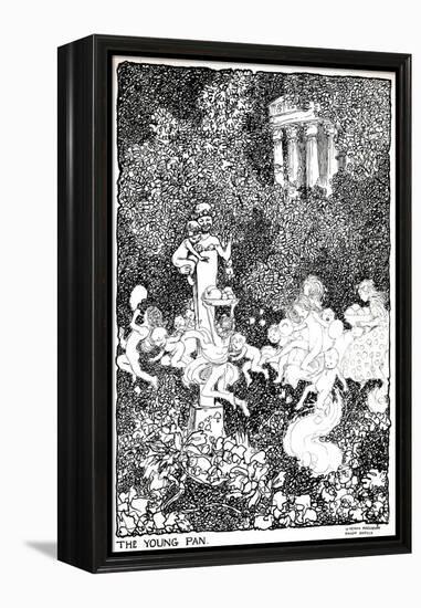 The Young Pan - Stage One, C1920-W Heath Robinson-Framed Premier Image Canvas