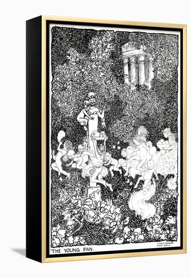 The Young Pan - Stage One, C1920-W Heath Robinson-Framed Premier Image Canvas