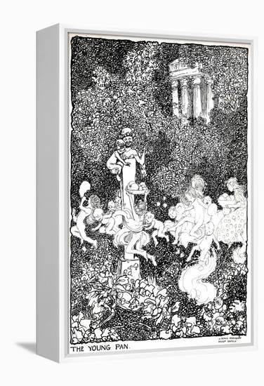 The Young Pan - Stage One, C1920-W Heath Robinson-Framed Premier Image Canvas