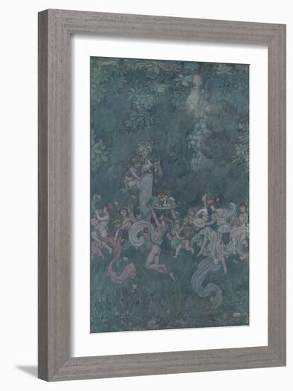 The Young Pan - Stage Six, C1920-Percy Bradshaw-Framed Giclee Print