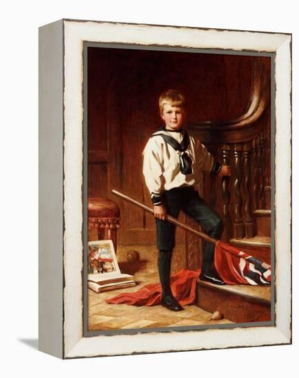 The Young Patriot, 1892-John Brett-Framed Premier Image Canvas