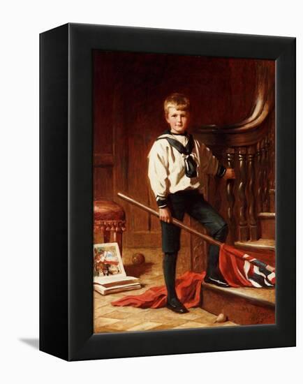 The Young Patriot, 1892-John Brett-Framed Premier Image Canvas