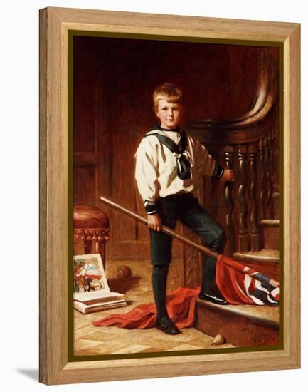 The Young Patriot, 1892-John Brett-Framed Premier Image Canvas