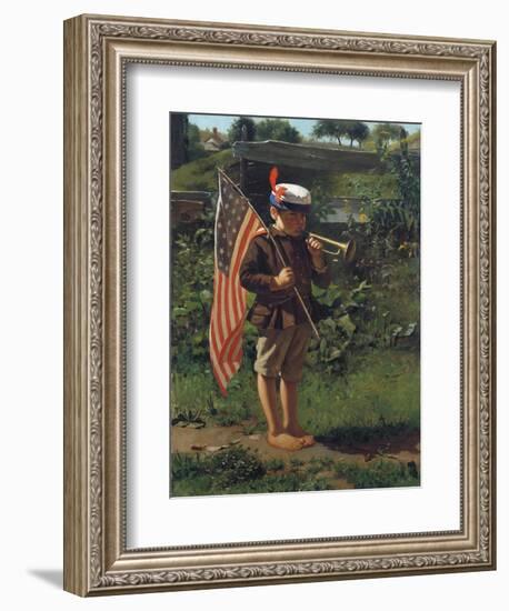 The Young Patriot-John George Brown-Framed Giclee Print