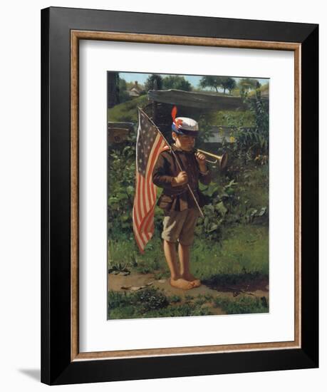 The Young Patriot-John George Brown-Framed Giclee Print