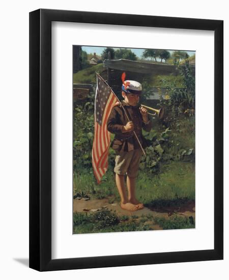 The Young Patriot-John George Brown-Framed Giclee Print