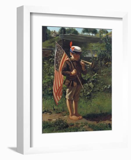 The Young Patriot-John George Brown-Framed Giclee Print