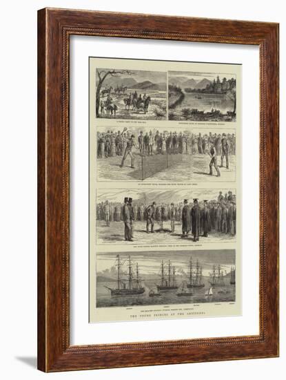 The Young Princes at the Antipodes-William Edward Atkins-Framed Giclee Print