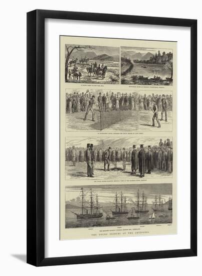 The Young Princes at the Antipodes-William Edward Atkins-Framed Giclee Print