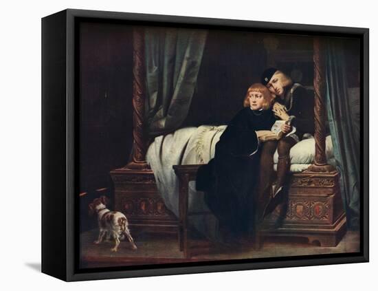 The Young Princes in the Tower, 1831-Paul de la Roche-Framed Premier Image Canvas