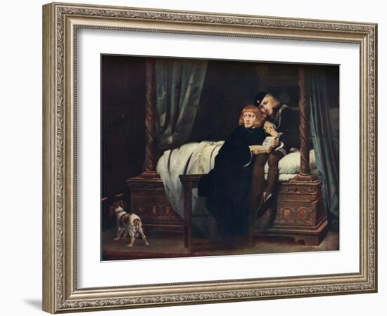 The Young Princes in the Tower, 1831-Paul de la Roche-Framed Giclee Print