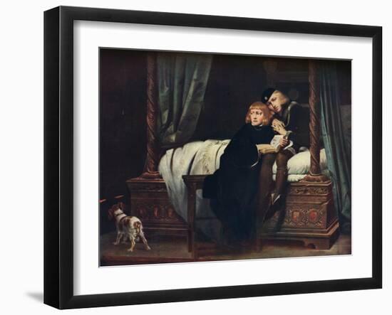 The Young Princes in the Tower, 1831-Paul de la Roche-Framed Giclee Print