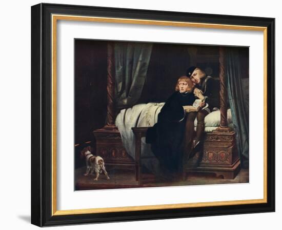 The Young Princes in the Tower, 1831-Paul de la Roche-Framed Giclee Print