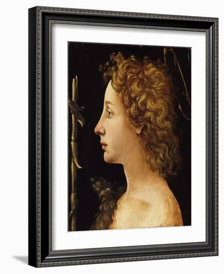 The Young Saint John the Baptist-Piero di Cosimo-Framed Giclee Print