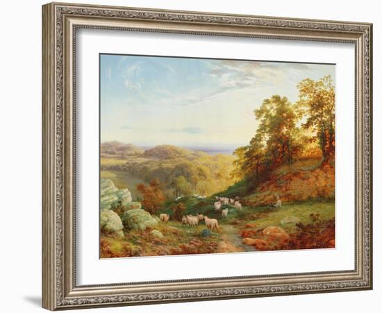 The Young Shepherd-George Vicat Cole-Framed Giclee Print