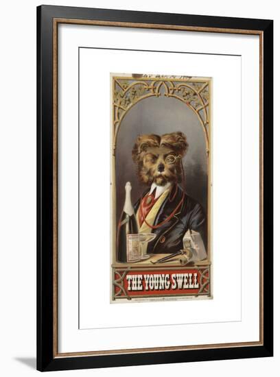 The Young Swell, 1869-null-Framed Giclee Print