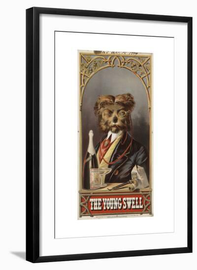 The Young Swell, 1869-null-Framed Giclee Print