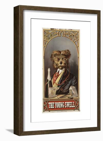 The Young Swell, 1869-null-Framed Giclee Print