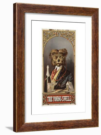 The Young Swell, 1869-null-Framed Giclee Print