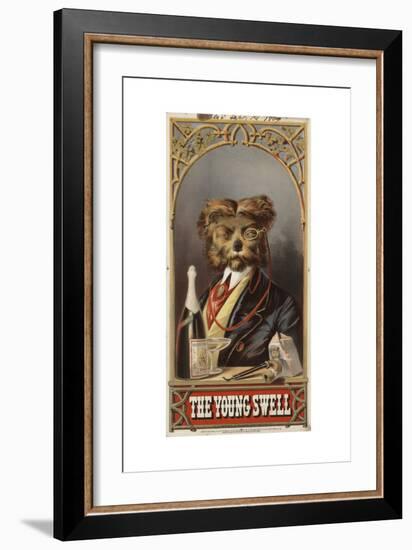 The Young Swell, 1869-null-Framed Giclee Print