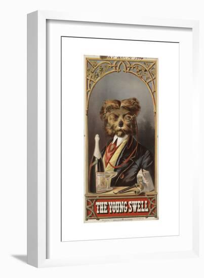 The Young Swell, 1869-null-Framed Giclee Print