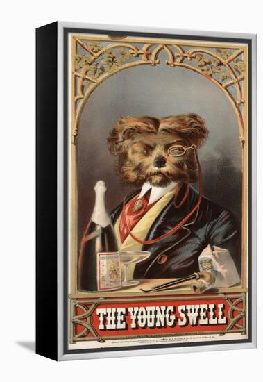 The Young Swell Advertisement-null-Framed Premier Image Canvas