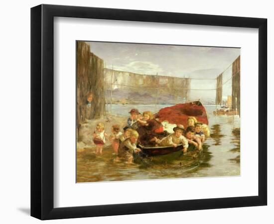 The Young Trawlers-William McTaggart-Framed Giclee Print